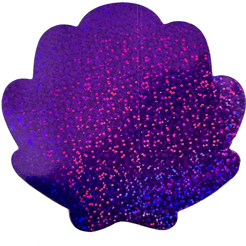 Spalvotos holografinės putplasčio formos, 12 vnt.