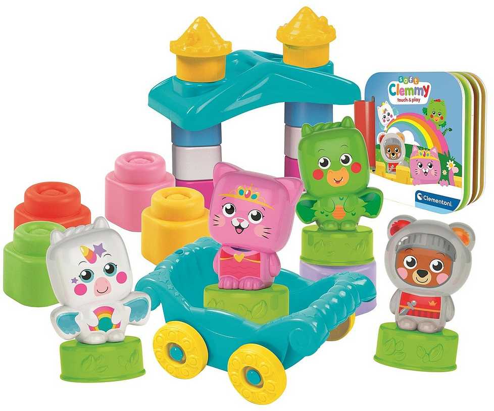 Clementoni Clemmy blokelių princesės rinkinys