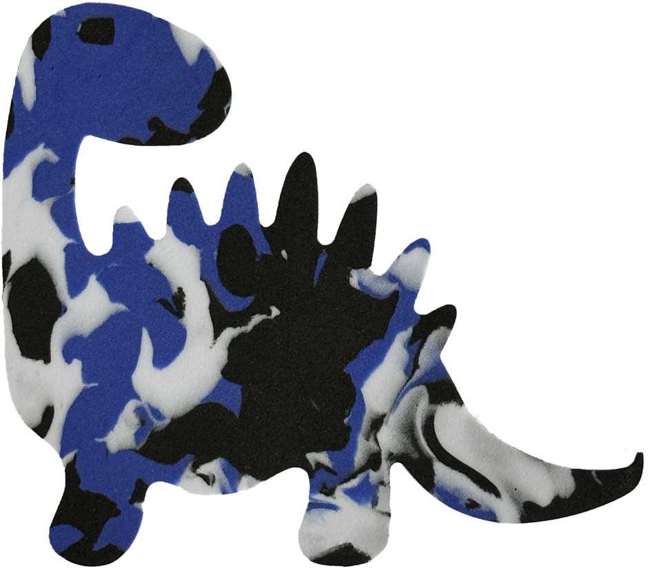 Spalvotų dinozaurų putplasčio figūrėlės, 12 vnt. pakuotė