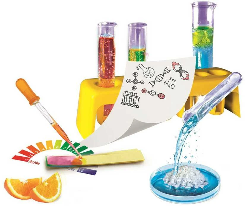 Spalvų bandymo chemijos laboratorijos mokslo rinkinys Clementoni