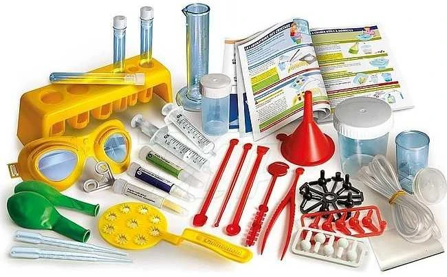 Spalvų bandymo chemijos laboratorijos mokslo rinkinys Clementoni