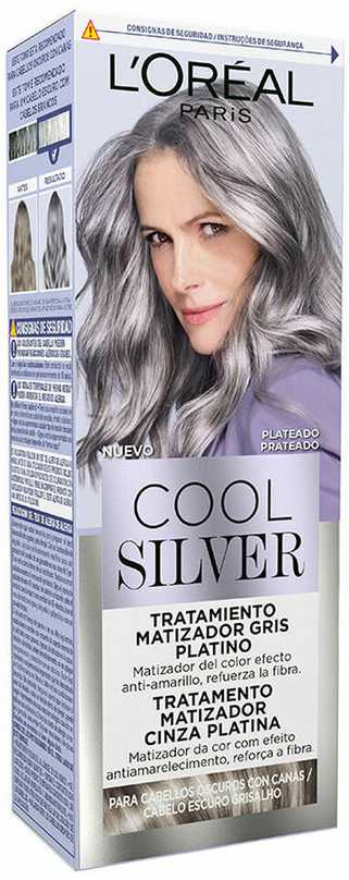 L'Oreal COOL Sidabrinis platinum pilka toning treatment #Sidabrinis 1 u