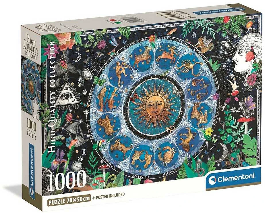 Clementoni Dėlionė 1000 vnt. - Astrologinė diagrama