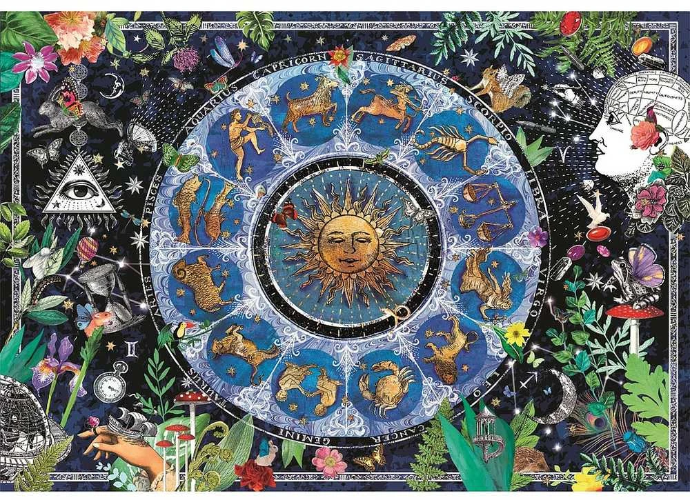 Clementoni Dėlionė 1000 vnt. - Astrologinė diagrama