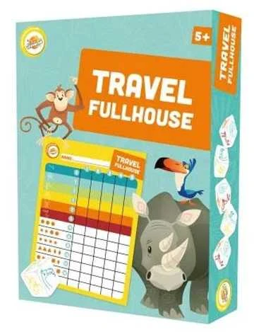 Spalvų žaidimas „Fullhouse“ kelionėms