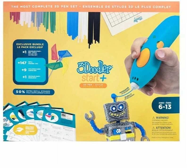 3Doodler Start Plus Costc išplėstinis rinkinys 3D rašiklis 0,77 mm Turquoise