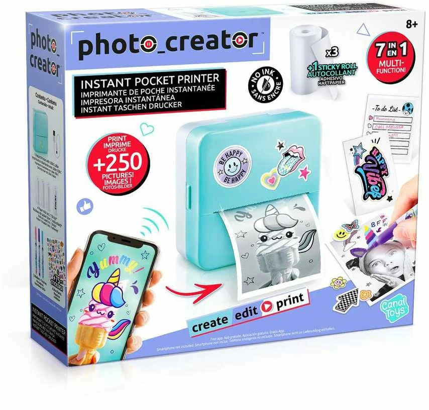 Carruzzo Canal Toys Instant Pocket Spausdintuvas