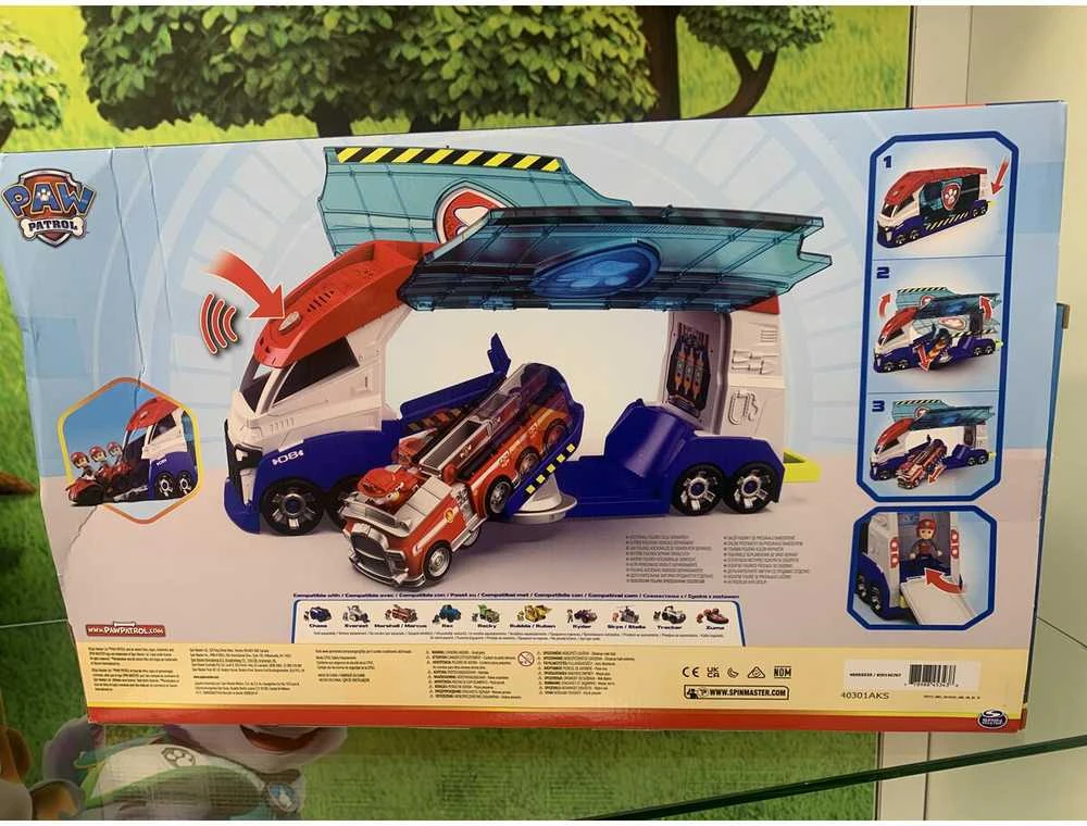 Žaislinė mašinėlė SPIN Paw Patrol Patroller Launch and Rescue Patroller, 6069338
