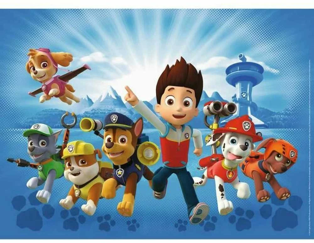Ravensburger Dėlionė 100 vnt. - Šunyčiai patruliai (PAW Patrol)