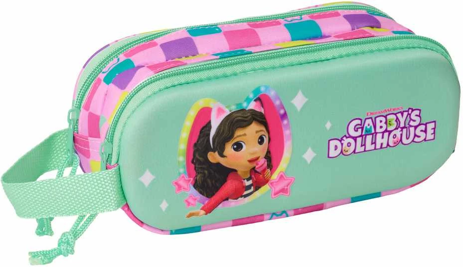 Gabby's Dollhouse Safta Gabbys Dolls House 3D double pencil case