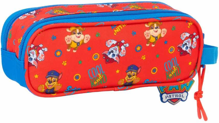 Safta Spin Master Dvigubas penalas The Paw Patrol Cool Mėlyna Raudona 21 x 8 x 6 cm