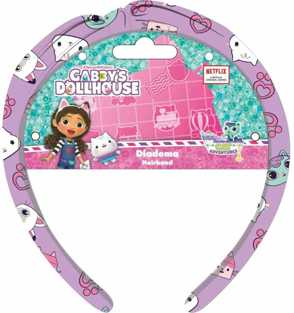 Galvos juosta Gabby's Dollhouse Purpurinė