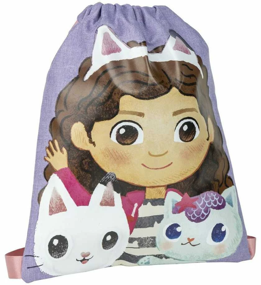Cerda Gabby's Dollhouse Cats krepšys su virvele, 33 cm