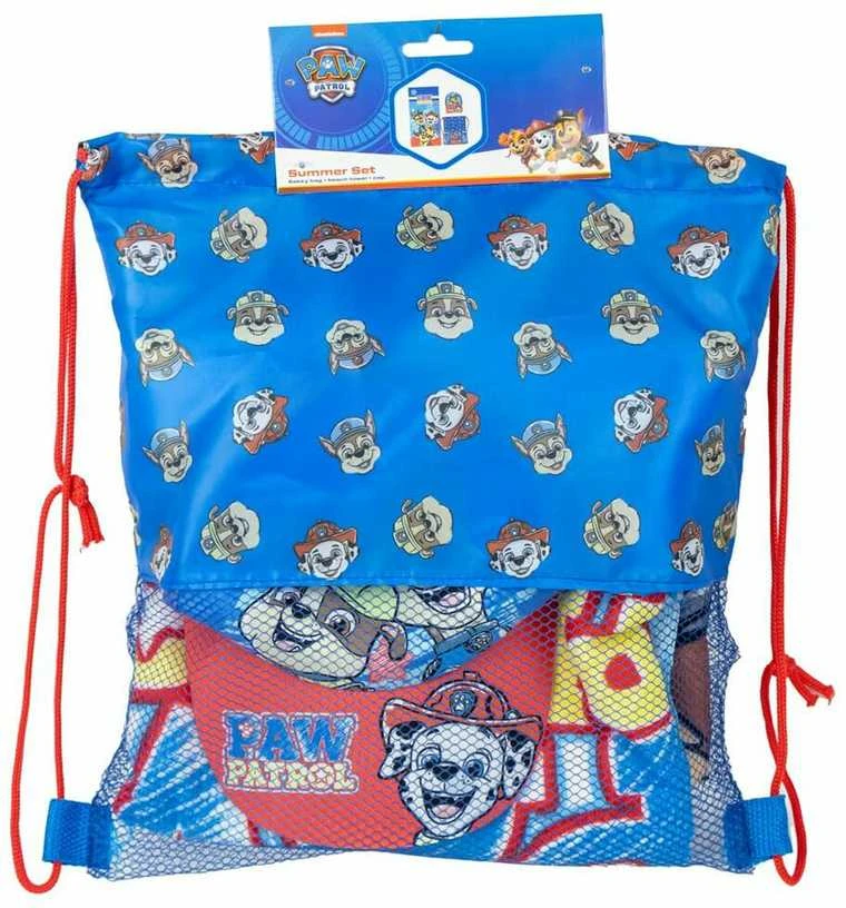 Spin Master CERDÁ Paw Patrol set towel + bag + cap