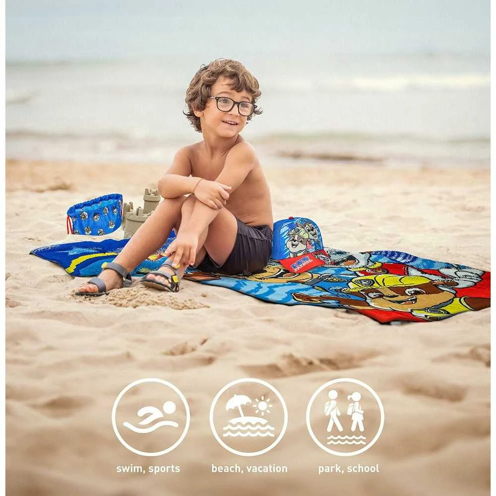 Spin Master CERDÁ Paw Patrol set towel + bag + cap