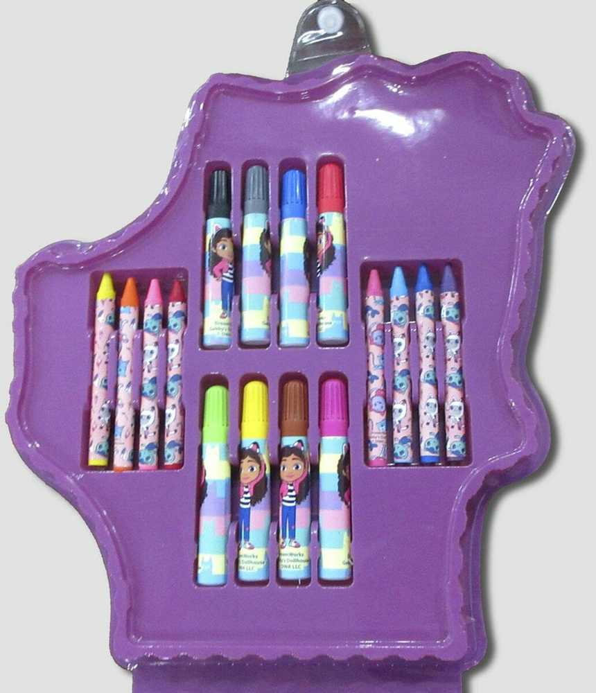 Gabby's Dollhouse CERDÁ Gabbys Doll House colouring set