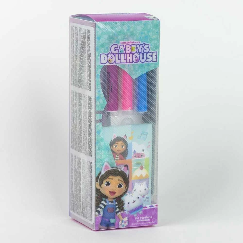 CERDÁ Set de Papetărie Gabby's Dollhouse Rožinė 24 Dalys