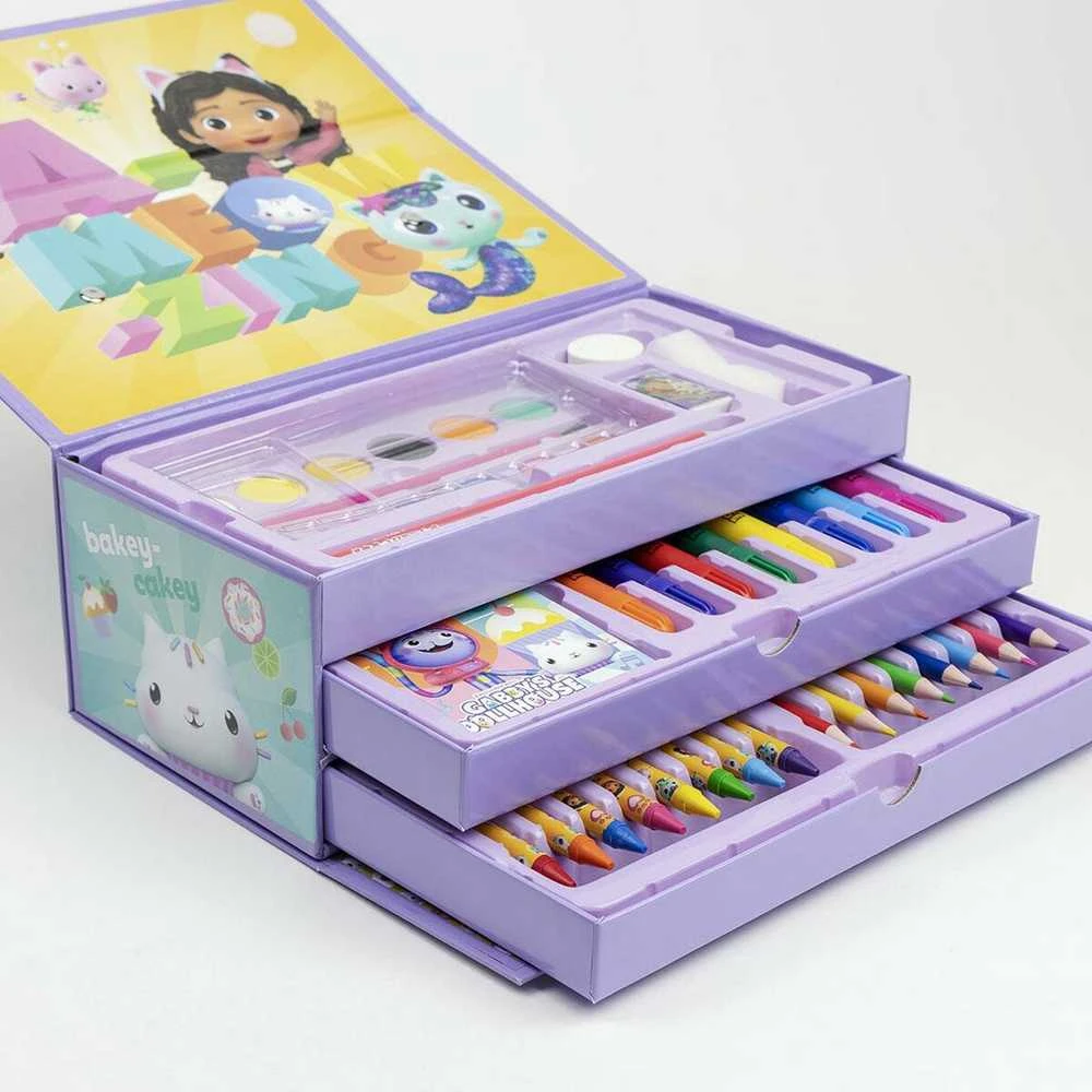 Cerda Piešimo reikmenų rinkinys Gabbys Dollhouse