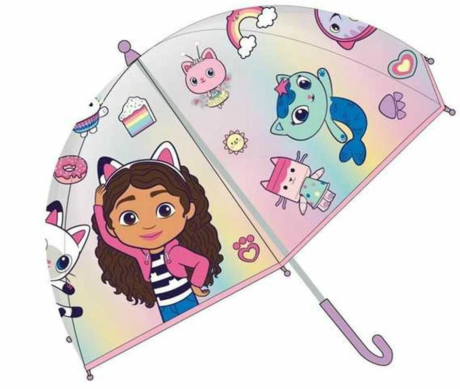 Skėtis Gabby's Dollhouse Rožinė 45 cm