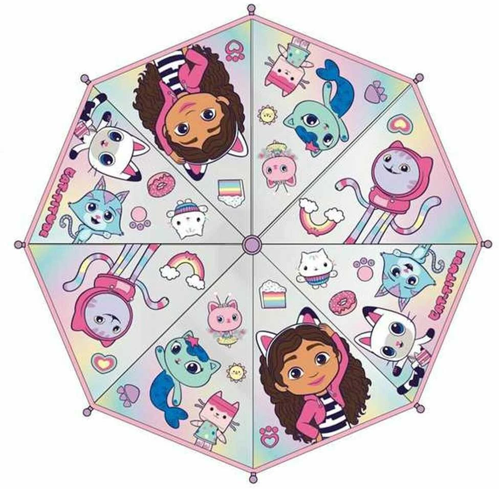 Skėtis Gabby's Dollhouse Rožinė 45 cm