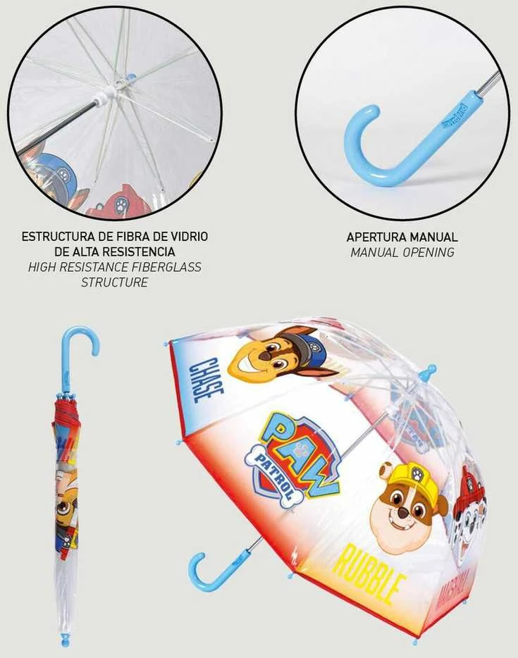 Spin Master Skėtis The Paw Patrol Ø 71 cm Spalvotas