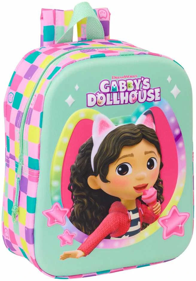 Gabby's Dollhouse Safta Gabbys Dolls House 3D backpack 27cm