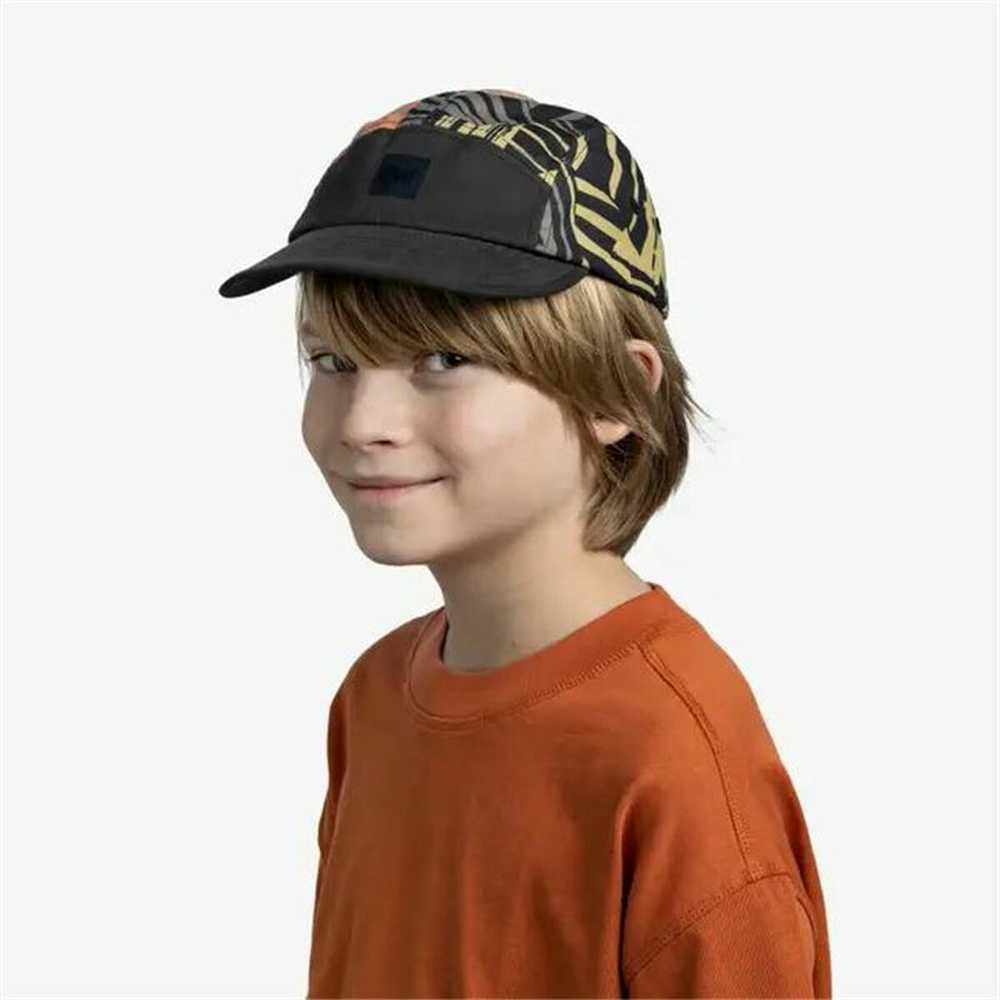 Kepurė Dziecięca czapka su daszkiem BUFF 5 PANELS CAP NORU Juodas JR one size