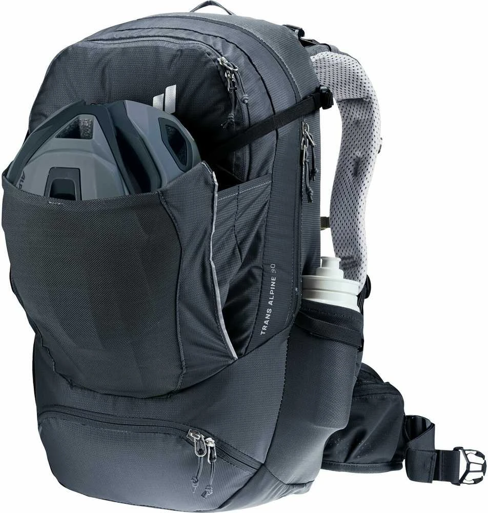 Kuprinė dviratininkams Deuter Trans Alpine 30 - Juoda