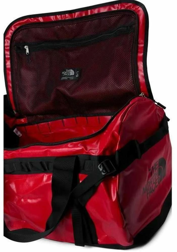 The North Face Base Camp Duffel L Sportinis Krepšys 95L Poliesteris Juoda, Raudona