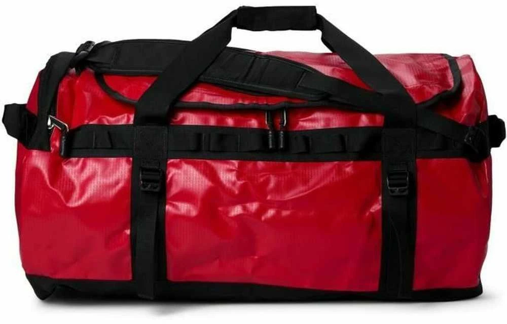 The North Face Base Camp Duffel L Sportinis Krepšys 95L Poliesteris Juoda, Raudona