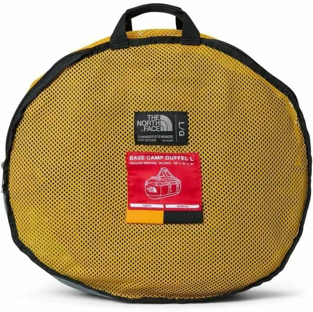 TNF The North Face Base Camp Duffel L krepšys daiktams 95 L Poliesteris Juoda, Geltona