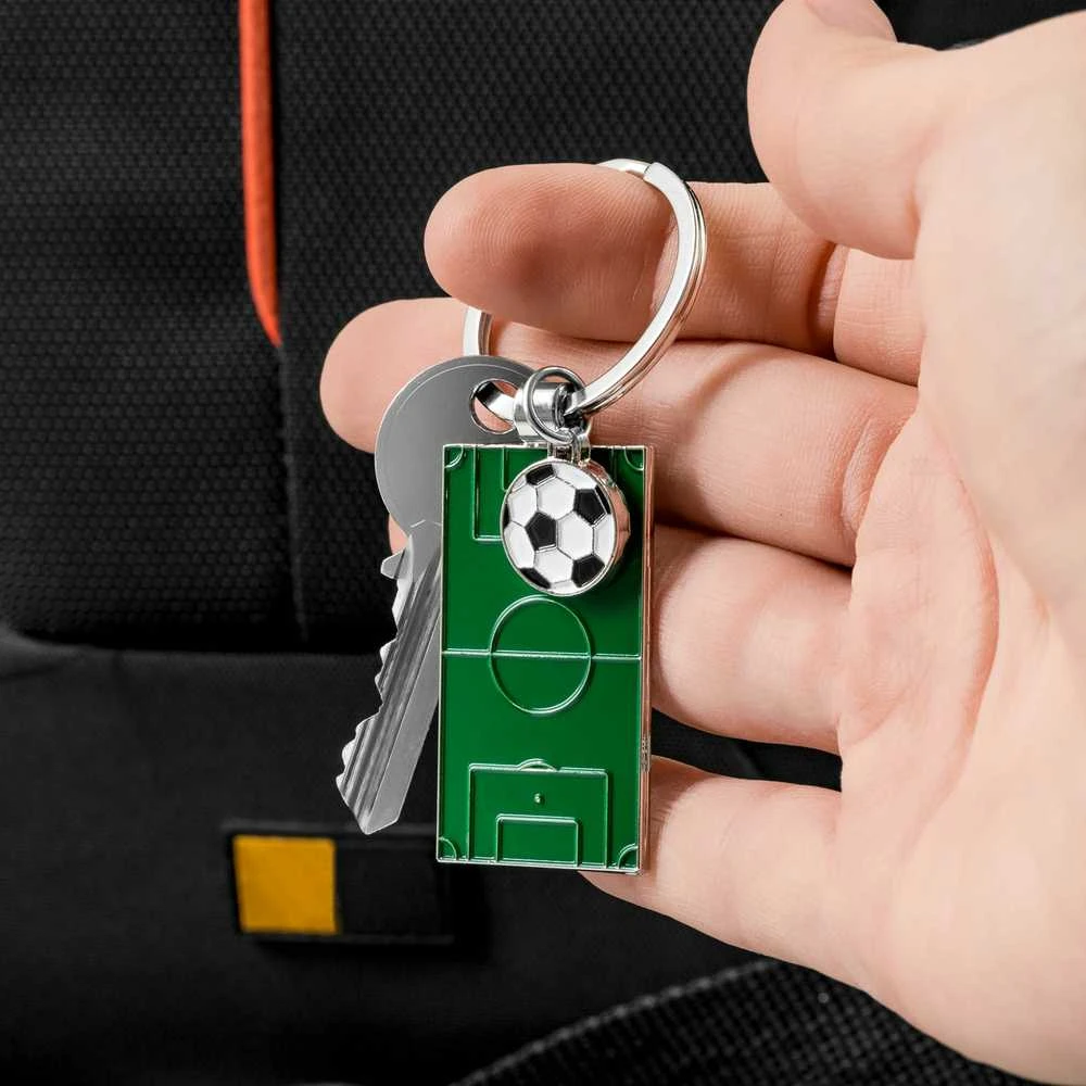 Sportinis raktų pakabukas - FUTBOLAS IR AIKŠTĖ