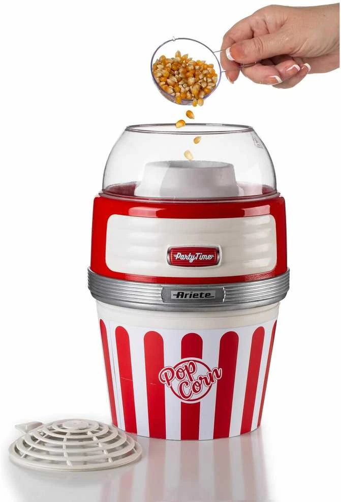 Ariete 2957 Spragėsių (popkorno) gaminimo aparatas Pop Corn Popper Party Time