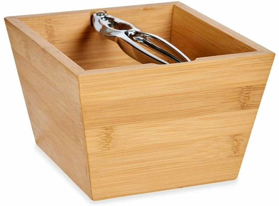 Kinvara Metalinis riešutų laužas su bambukiniu dubeniu