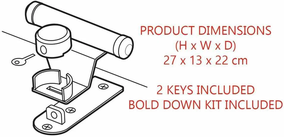 Master Lock Pagrindinė užrakto durų užrakto garažo apsauga 1488EURDAT