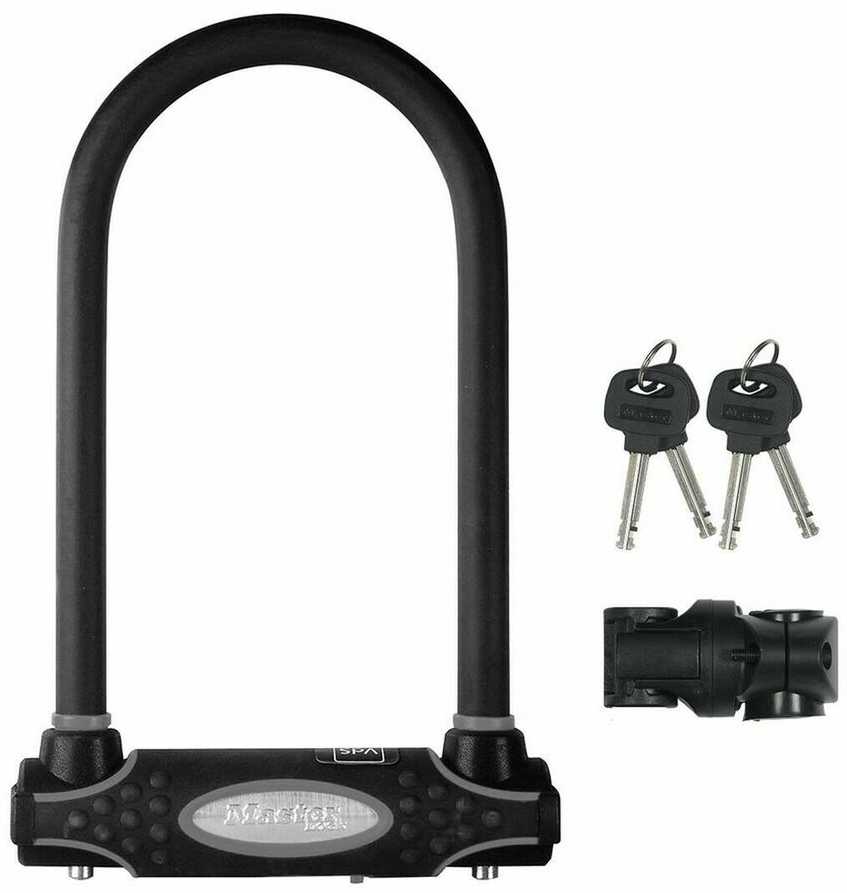Master Lock U-Lock plieno 13 mm su laikikliu 8195EURDPRO
