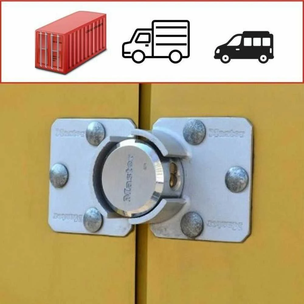 Master Lock Pagrindinis užraktas, paslėpta pakabinama pakabinama spyna su aukšta sek. Hasp 736EURD