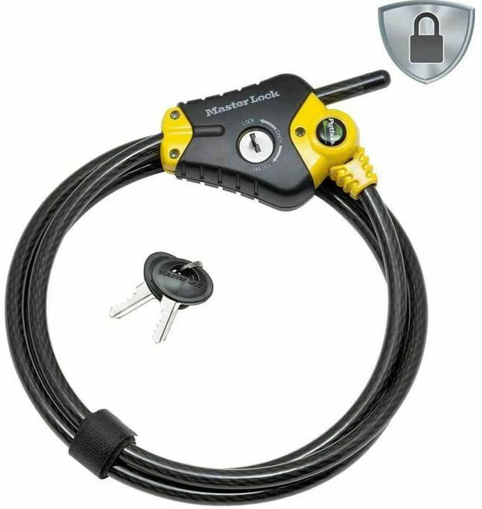 „Master Lock“ „MasterLock“ dviračio užraktas Python 1,8 mx 10 mm (8433EURD)