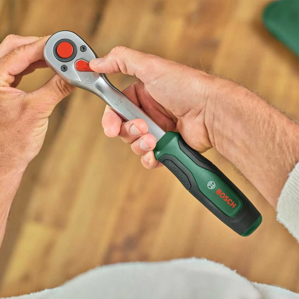 Bosch 1/2'' Terkšlinis raktas rinkinys, 25 vnt.