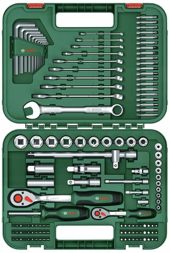 Bosch Mechaniniai įrankiai rinkinys, 152-vnt.