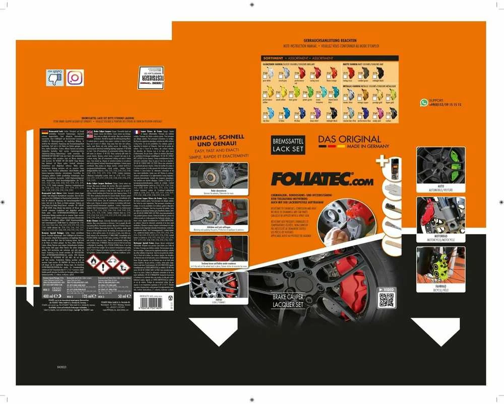 Tapybos rinkinys Foliatec FO2197 Sidabras