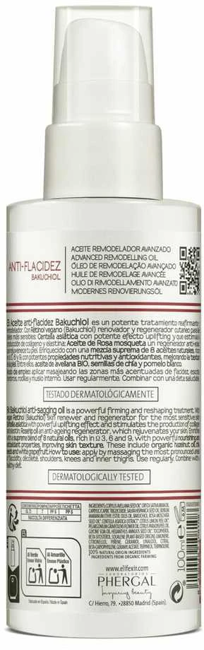 E'Lifexir BAKUCHIOL ANTI-SAGING Firming Body Oil 100 ml