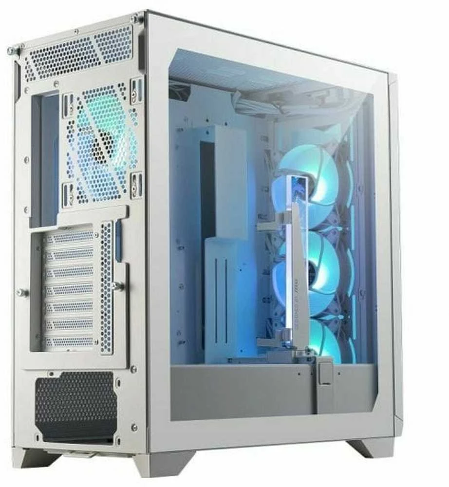 MSI | Kompiuterio korpusas | MPG GUNGNIR 300P AIRFLOW | Šoninis langas | Juodas | Vidutinio dydžio bokštas | ATX