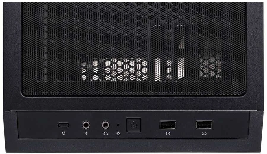 ASUS A21 PLUS TG ARGB Juodas mATX Case