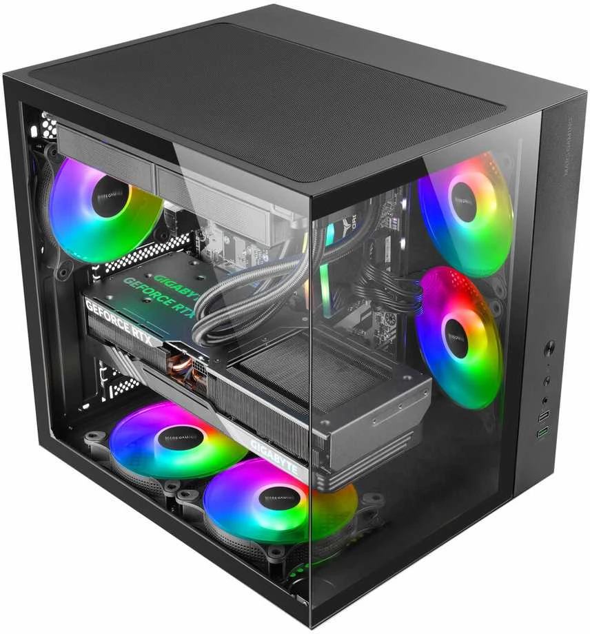 tacens Mars Gaming MCV-ONE Midi Tower Juodas