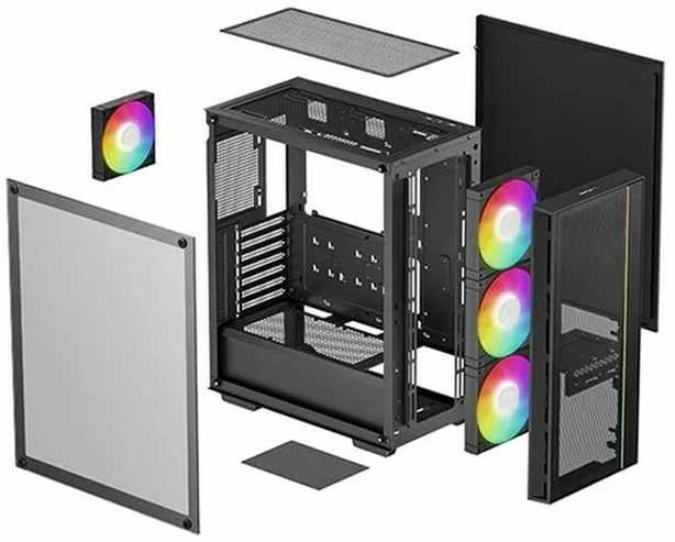 Kompiuterio korpusas Deepcool MATREXX 55 Mesh V4 C
