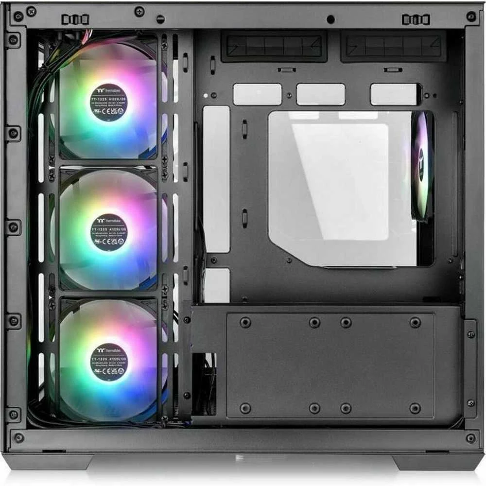Midi Thermaltake View 380 TG ARGB Juodas