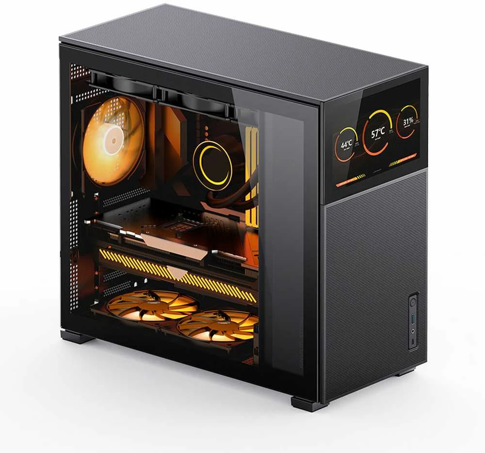 Korpusas Jonsbo D41 MESH Screen ATX, juodas