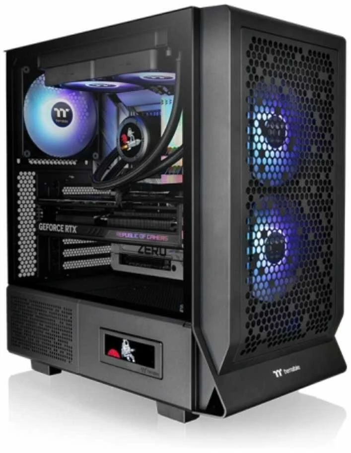 MIDI Thermaltake Ceres 330 TG ARGB Snow Baltas
