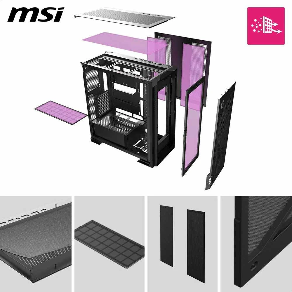 MSI MPG VELOX 300R AIRFLOW PZ ARGB case